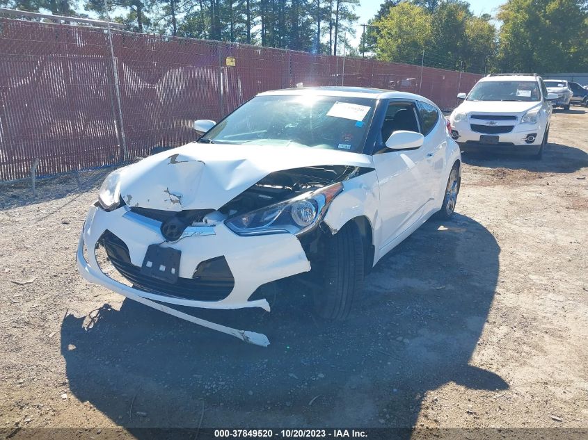 2016 HYUNDAI VELOSTER - KMHTC6AD7GU299476