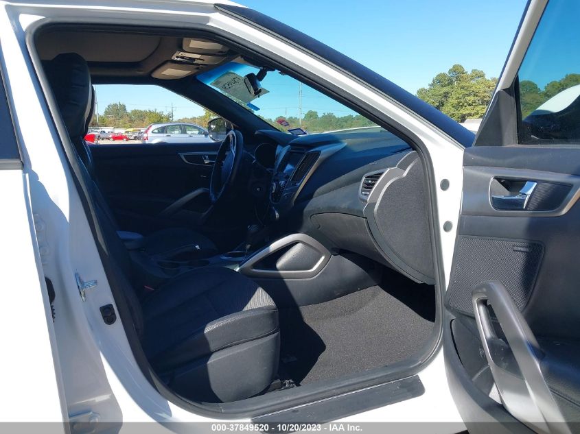 2016 HYUNDAI VELOSTER - KMHTC6AD7GU299476