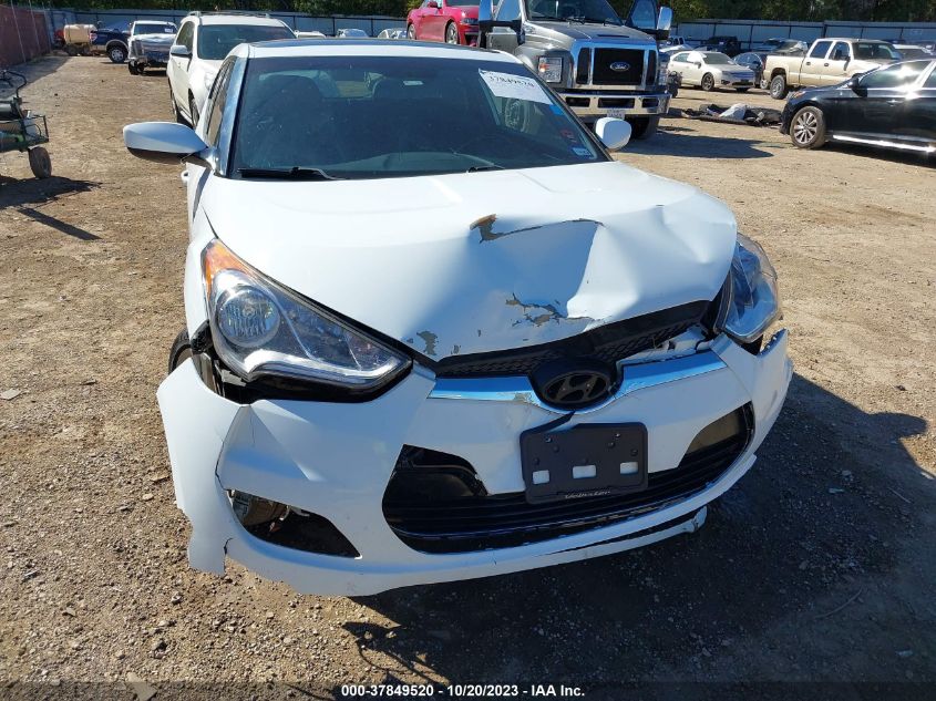 2016 HYUNDAI VELOSTER - KMHTC6AD7GU299476