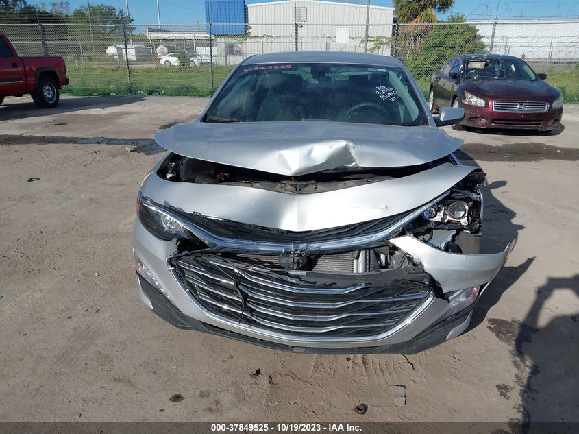 VIN 1G1ZD5ST4NF156930 2022 CHEVROLET MALIBU LT