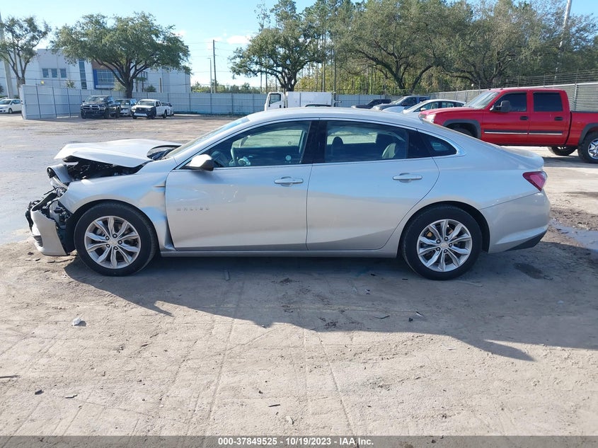 VIN 1G1ZD5ST4NF156930 2022 CHEVROLET MALIBU LT