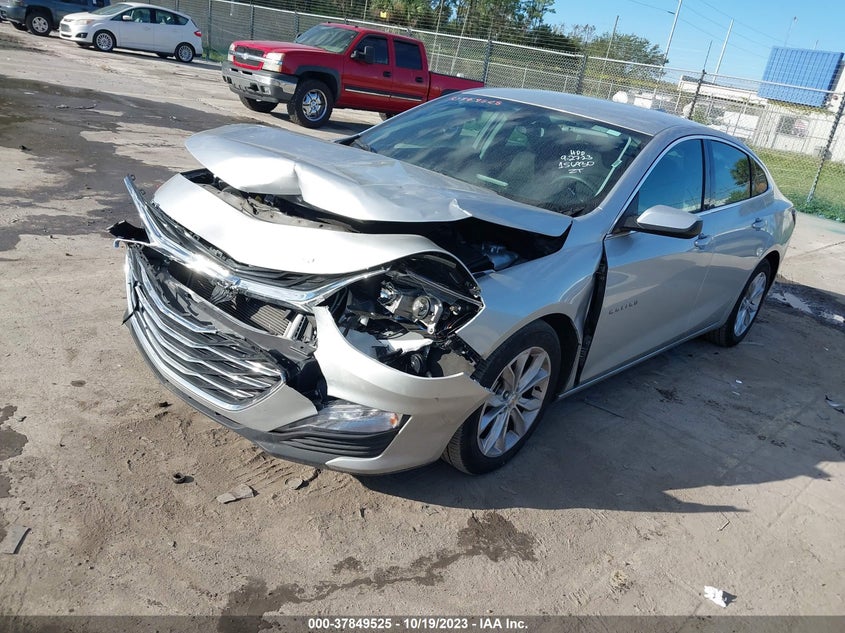 VIN 1G1ZD5ST4NF156930 2022 CHEVROLET MALIBU LT