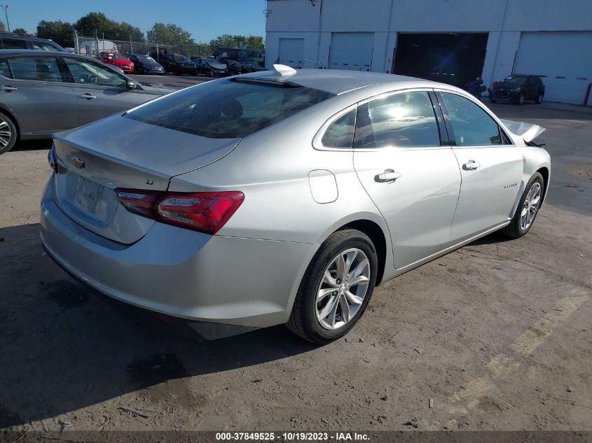 VIN 1G1ZD5ST4NF156930 2022 CHEVROLET MALIBU LT