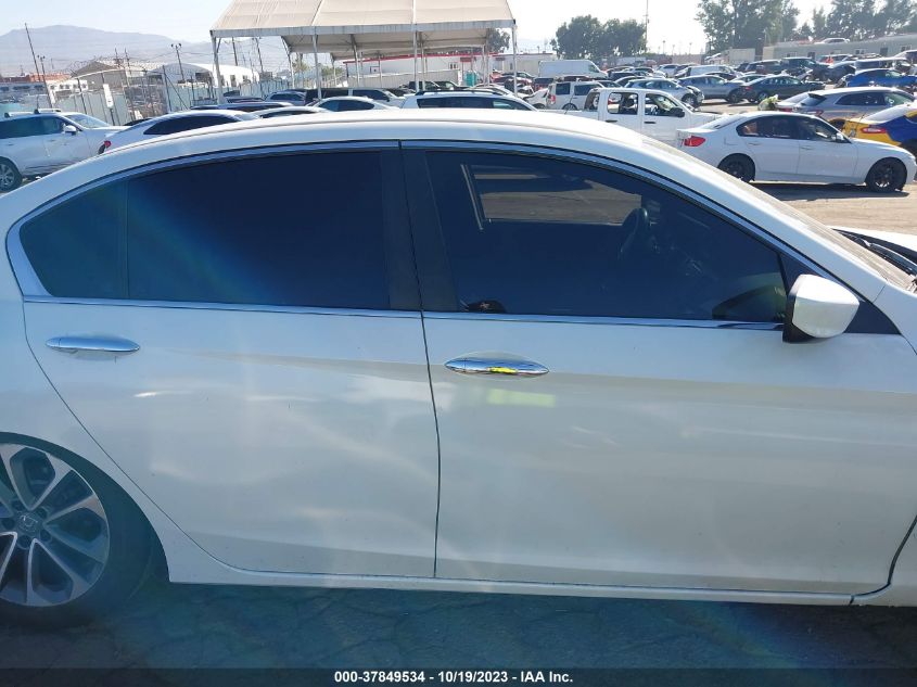 2014 HONDA ACCORD SEDAN SPORT - 1HGCR2F50EA208500
