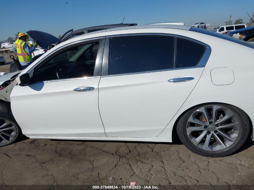 2014 HONDA ACCORD SEDAN SPORT - 1HGCR2F50EA208500