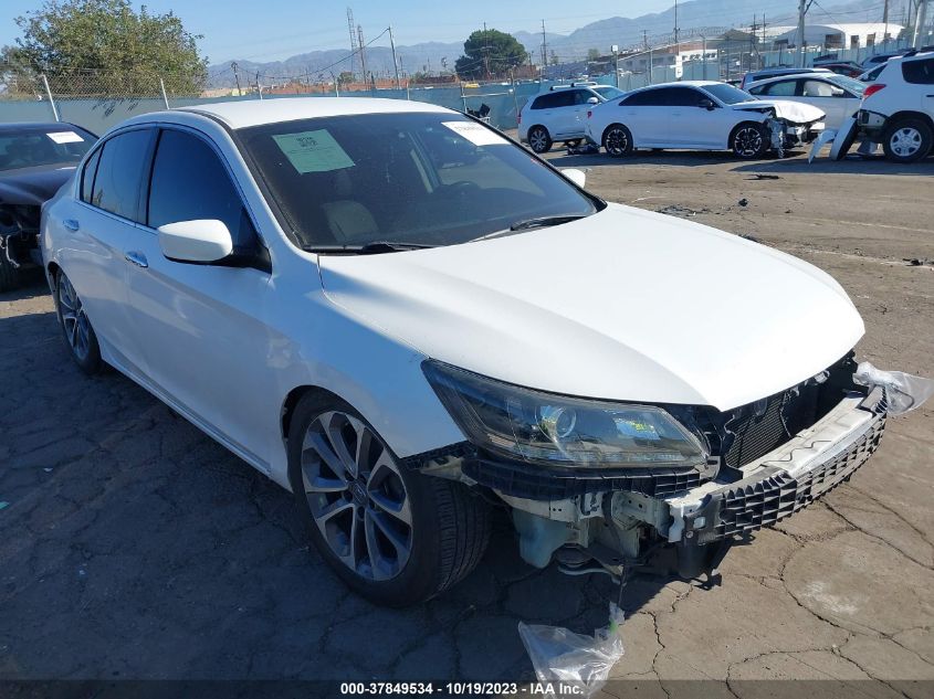 2014 HONDA ACCORD SEDAN SPORT - 1HGCR2F50EA208500
