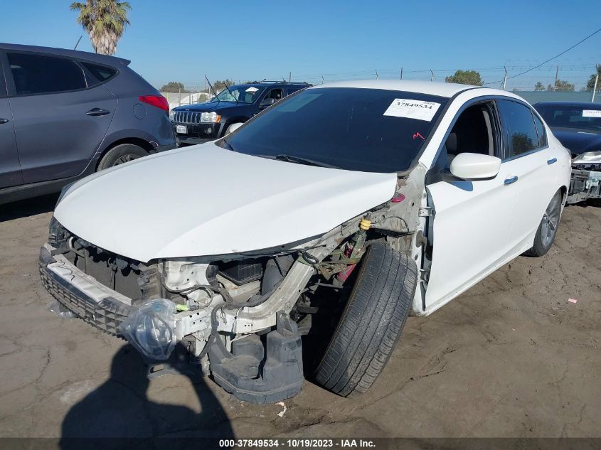2014 HONDA ACCORD SEDAN SPORT - 1HGCR2F50EA208500