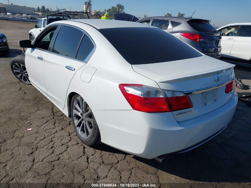 2014 HONDA ACCORD SEDAN SPORT - 1HGCR2F50EA208500