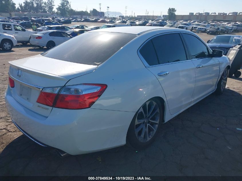2014 HONDA ACCORD SEDAN SPORT - 1HGCR2F50EA208500