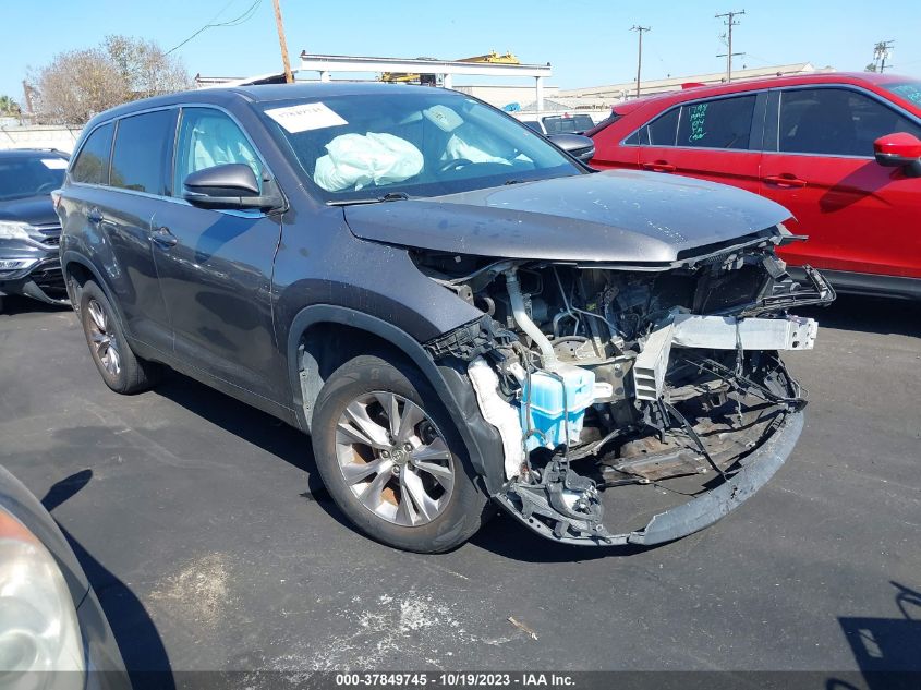 2015 TOYOTA HIGHLANDER LE - 5TDZKRFH3FS103454