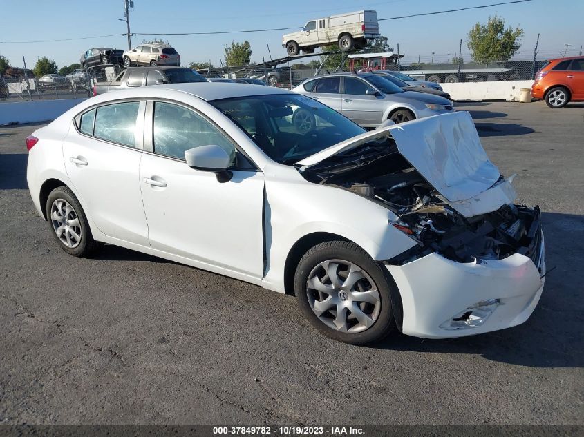 2016 MAZDA MAZDA3 I SPORT - JM1BM1T76G1298215