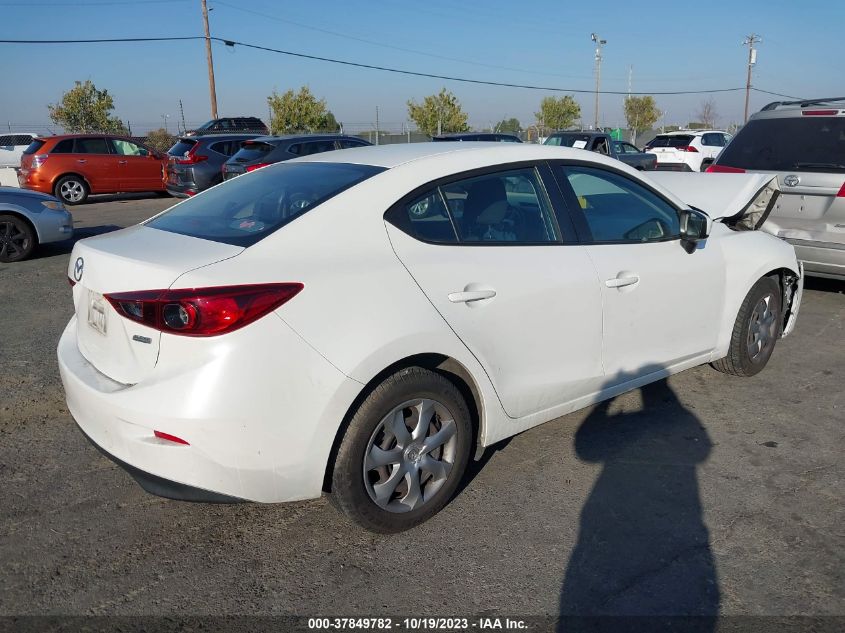 2016 MAZDA MAZDA3 I SPORT - JM1BM1T76G1298215