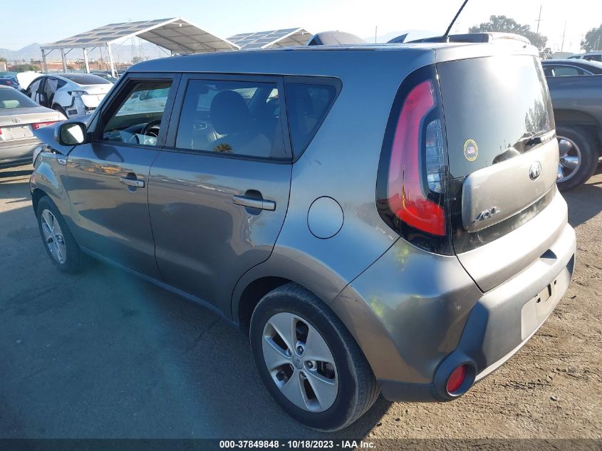 2015 KIA SOUL BASE - KNDJN2A21F7159370