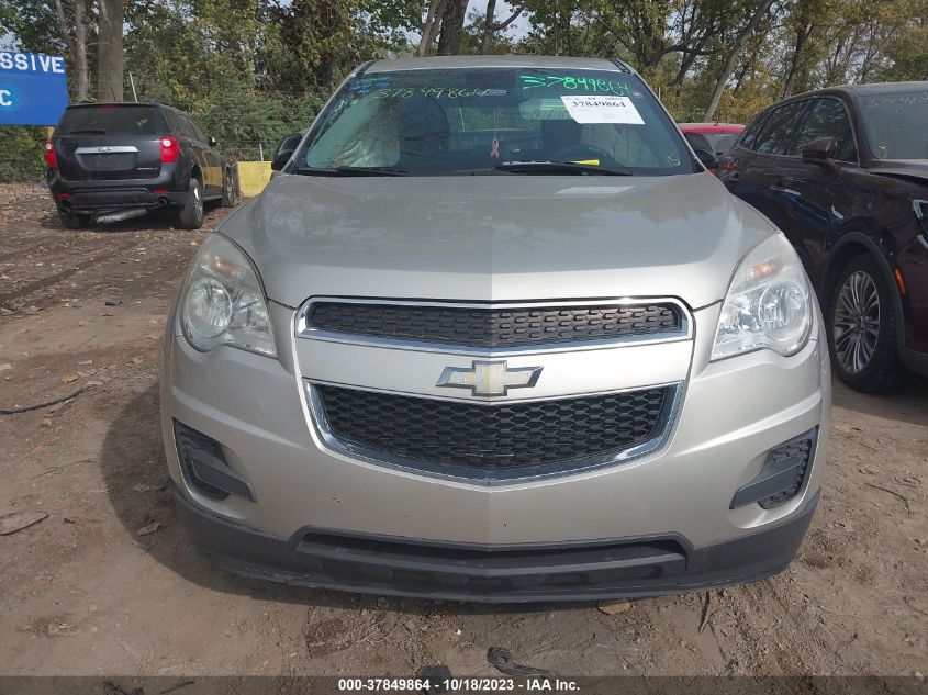 2013 CHEVROLET EQUINOX LS - 2GNALBEK8D6421521