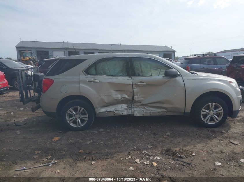 2013 CHEVROLET EQUINOX LS - 2GNALBEK8D6421521