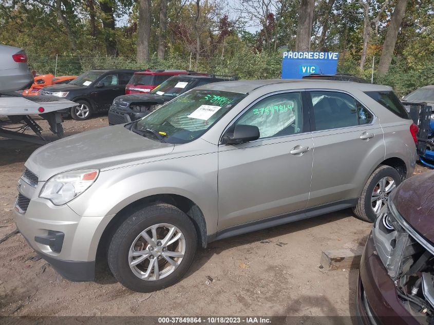 2013 CHEVROLET EQUINOX LS - 2GNALBEK8D6421521