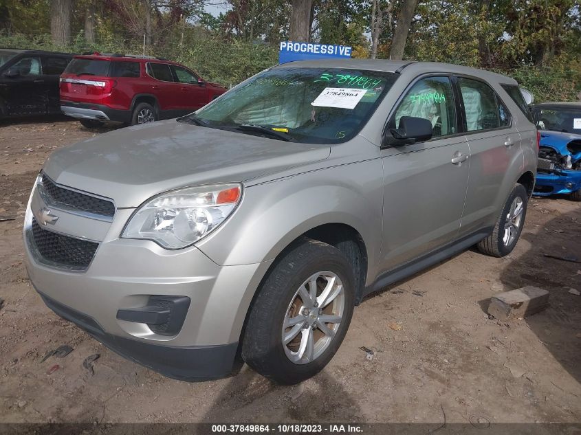 2013 CHEVROLET EQUINOX LS - 2GNALBEK8D6421521