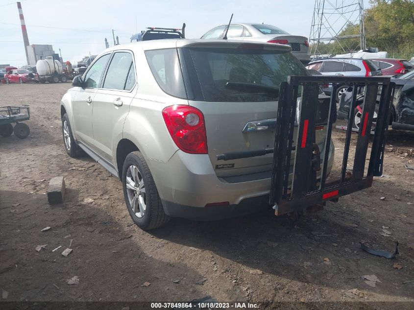 2013 CHEVROLET EQUINOX LS - 2GNALBEK8D6421521