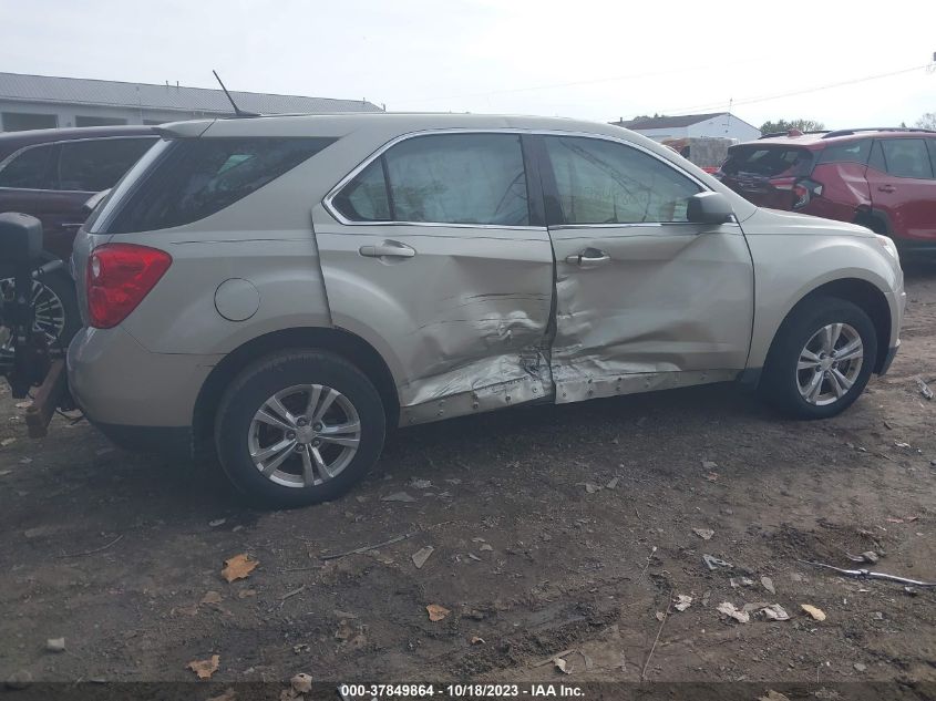 2013 CHEVROLET EQUINOX LS - 2GNALBEK8D6421521