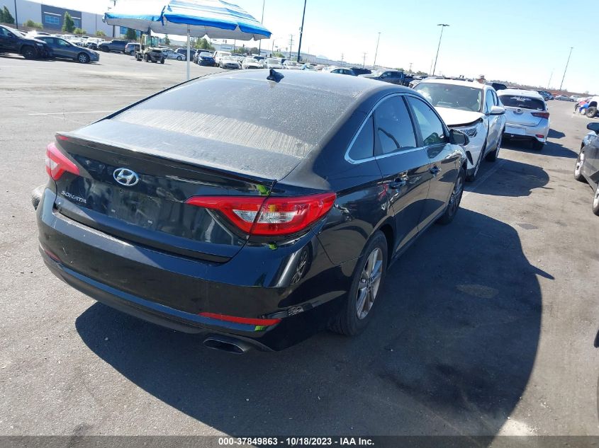 2017 HYUNDAI SONATA SE - 5NPE24AFXHH472053