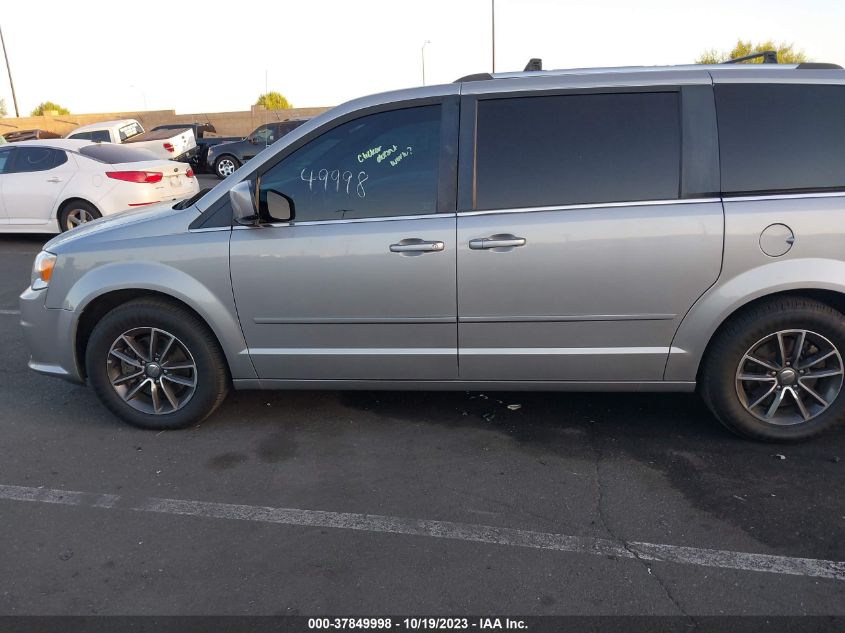 2017 DODGE GRAND CARAVAN SXT - 2C4RDGCG3HR561162