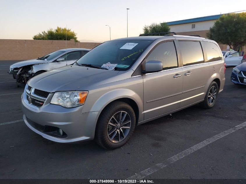 2017 DODGE GRAND CARAVAN SXT - 2C4RDGCG3HR561162