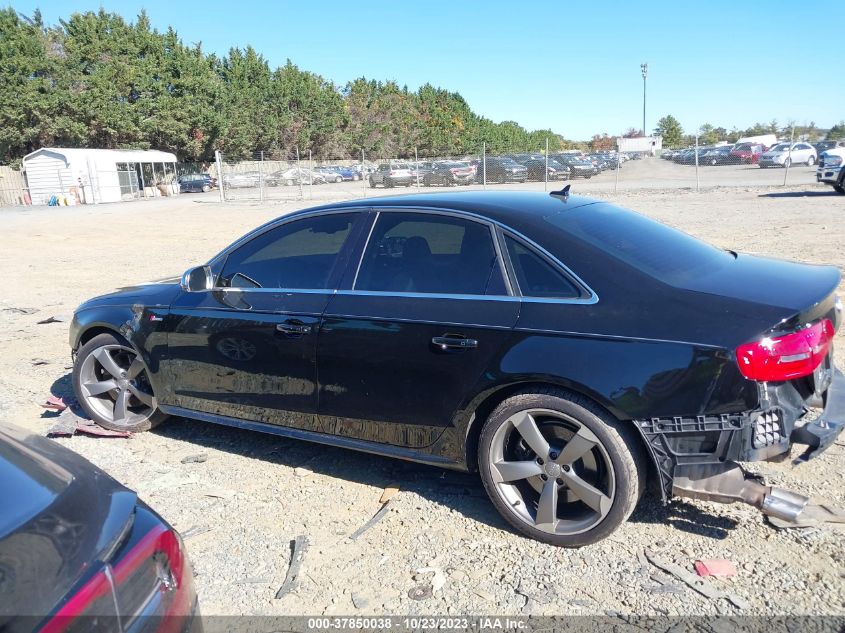 2014 AUDI S4 PREMIUM PLUS - WAUBGAFL8EA025920