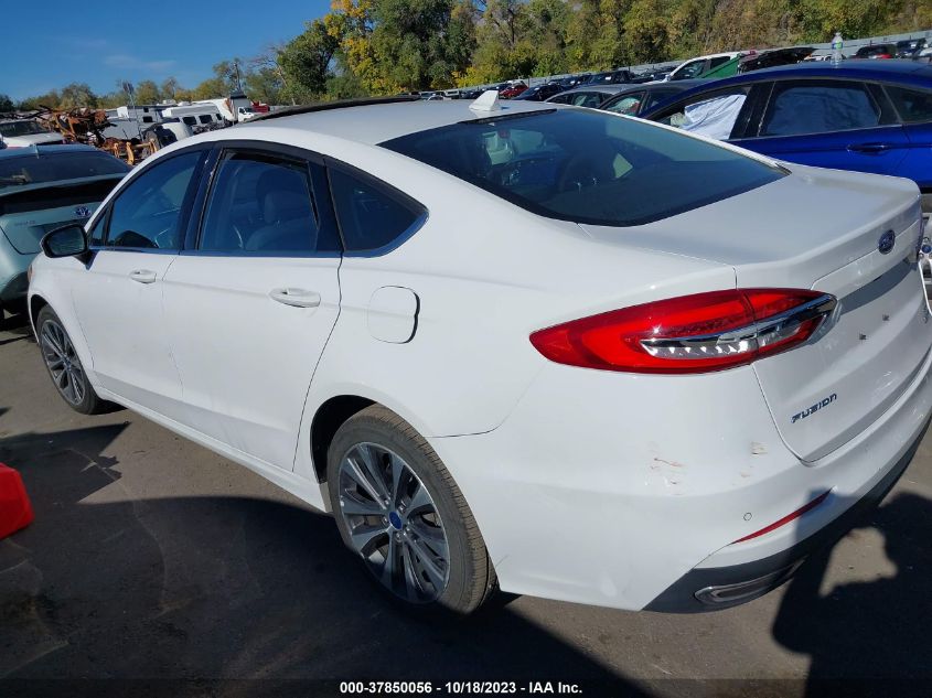 2020 FORD FUSION SE - 3FA6P0T9XLR150806