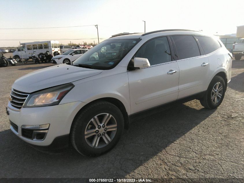 2015 CHEVROLET TRAVERSE LT - 1GNKVHKD8FJ322842