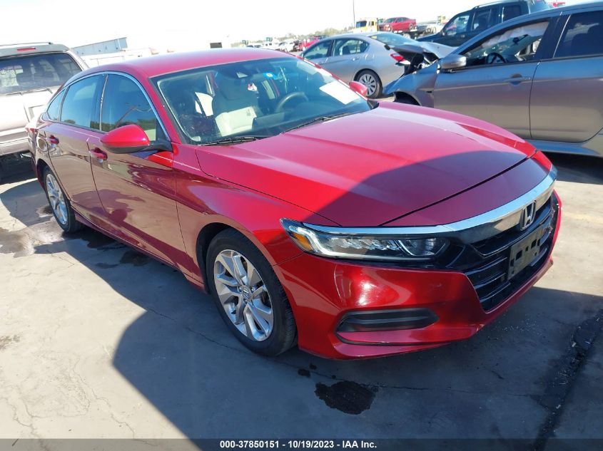 1HGCV1F1XJA218626 HONDA ACCORD SEDAN LX 1.5T 2018