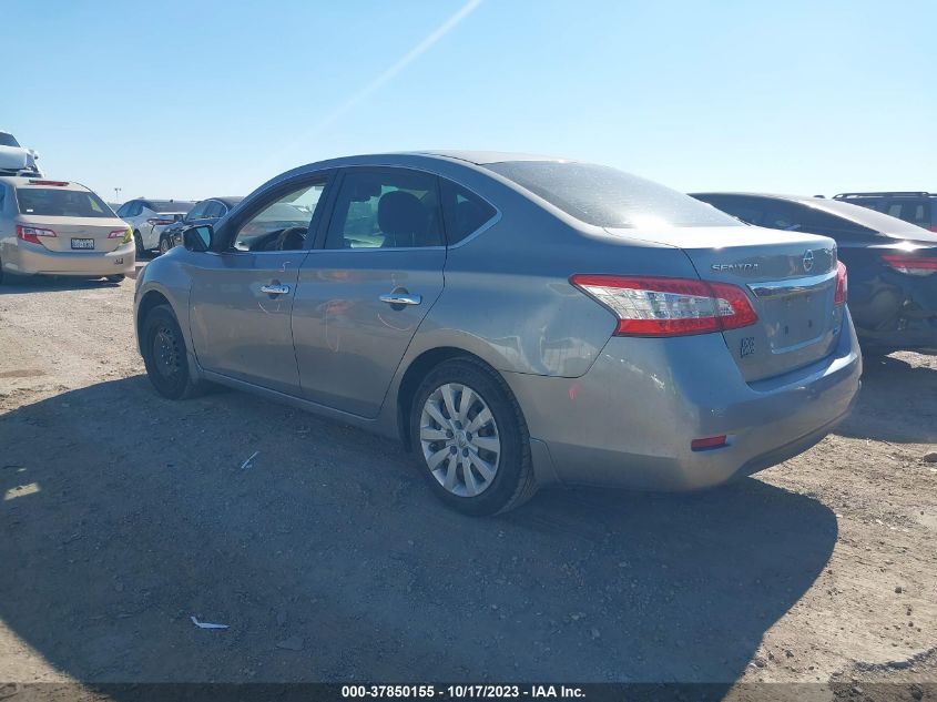 2014 NISSAN SENTRA S - 3N1AB7AP2EL661805