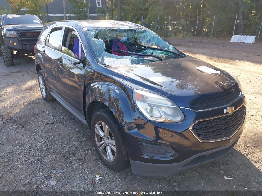 2016 CHEVROLET EQUINOX LS - 2GNALBEK7G1145320