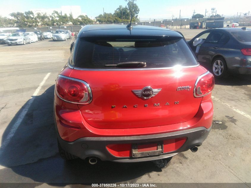 2015 MINI COOPER PACEMAN S WMWSS5C55FWT84447