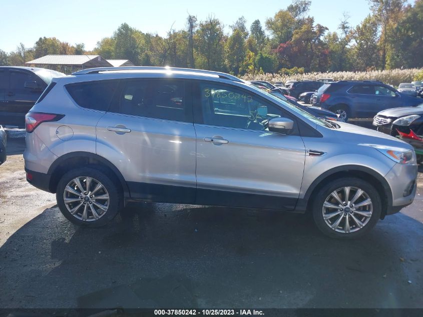 2017 FORD ESCAPE TITANIUM - 1FMCU0J91HUE32482