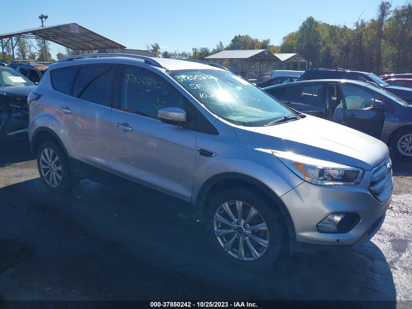 2017 FORD ESCAPE TITANIUM - 1FMCU0J91HUE32482