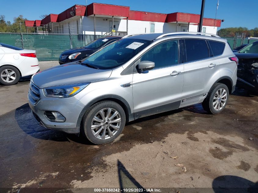 2017 FORD ESCAPE TITANIUM - 1FMCU0J91HUE32482