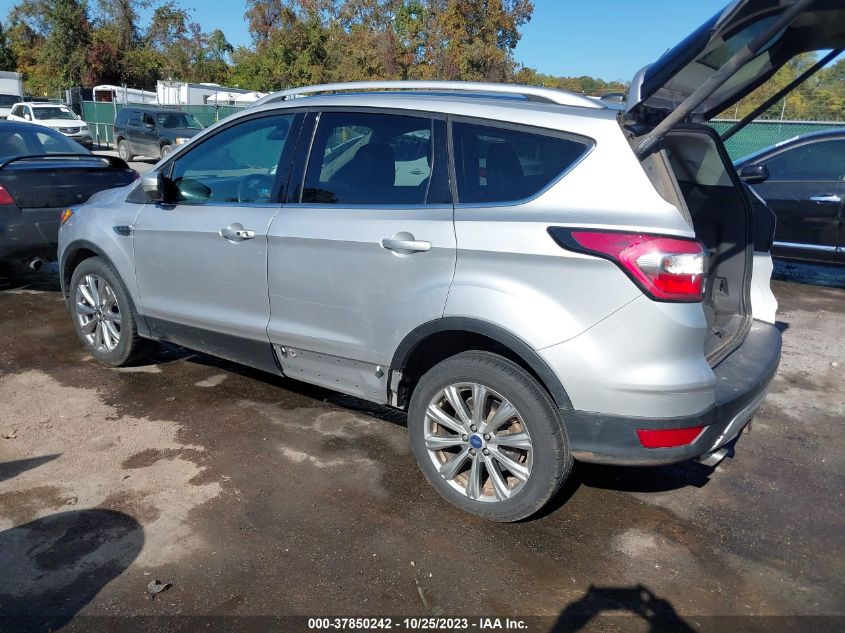 2017 FORD ESCAPE TITANIUM - 1FMCU0J91HUE32482