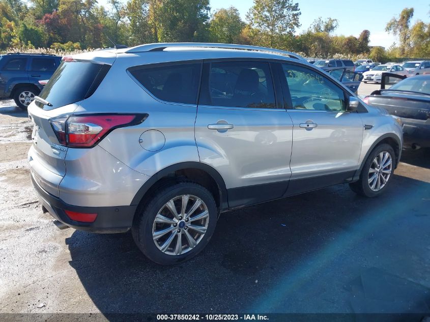 2017 FORD ESCAPE TITANIUM - 1FMCU0J91HUE32482