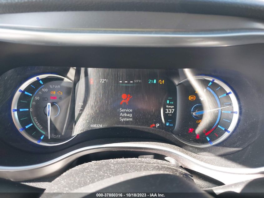 2018 CHRYSLER PACIFICA HYBRID LIMITED 2C4RC1N73JR126984