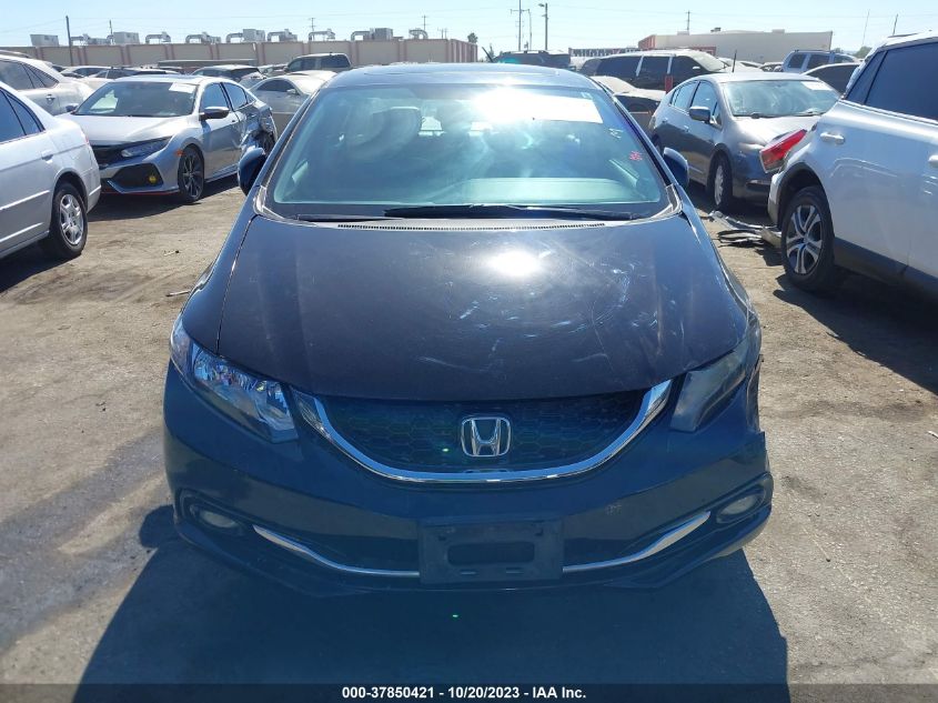 2013 HONDA CIVIC SDN EX-L - 19XFB2F98DE282231