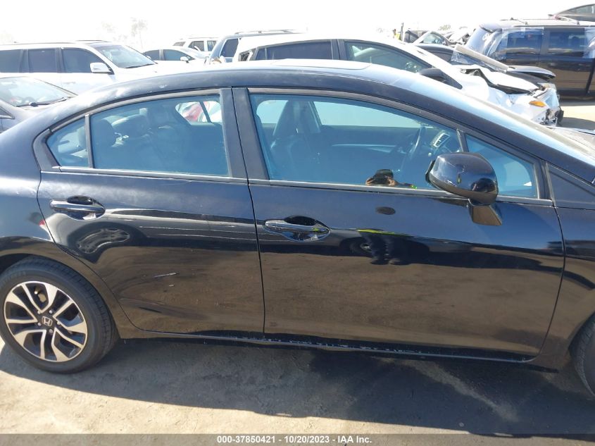 2013 HONDA CIVIC SDN EX-L - 19XFB2F98DE282231