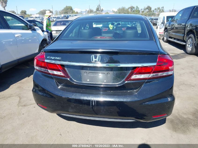 2013 HONDA CIVIC SDN EX-L - 19XFB2F98DE282231