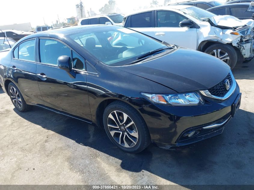 2013 HONDA CIVIC SDN EX-L - 19XFB2F98DE282231