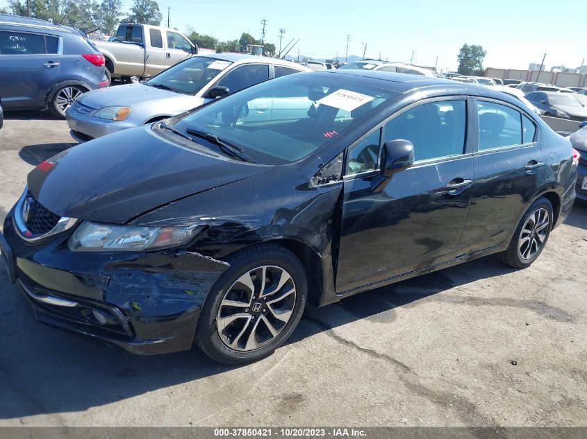 2013 HONDA CIVIC SDN EX-L - 19XFB2F98DE282231