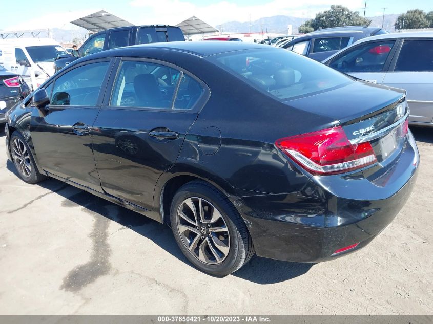2013 HONDA CIVIC SDN EX-L - 19XFB2F98DE282231