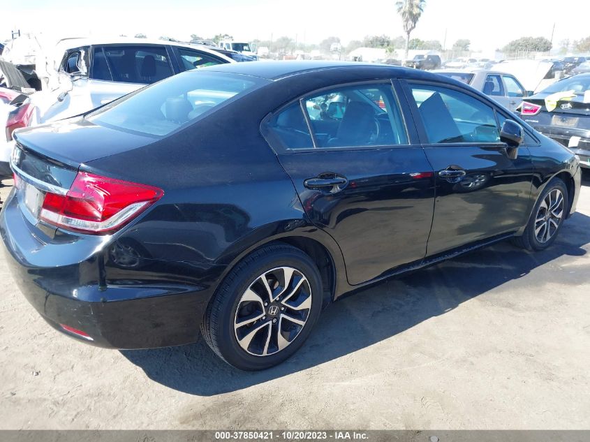 2013 HONDA CIVIC SDN EX-L - 19XFB2F98DE282231