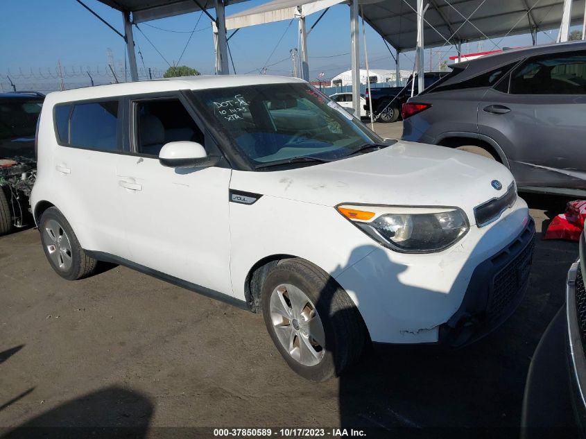 2015 KIA SOUL BASE - KNDJN2A27F7121870
