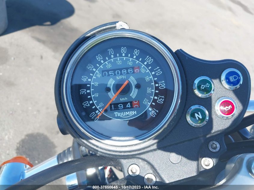 2008 TRIUMPH MOTORCYCLE BONNEVILLE SMT900K118T326382