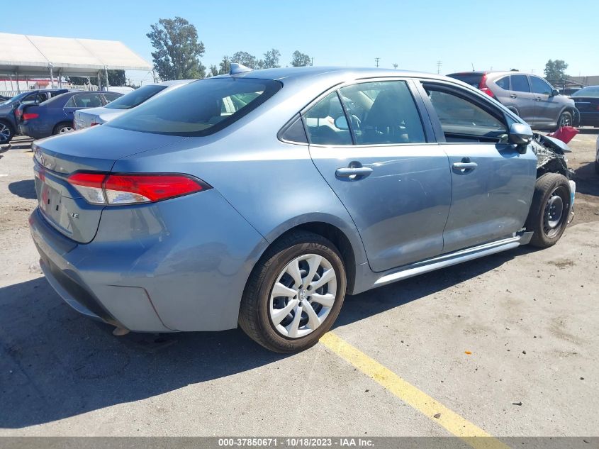 2022 TOYOTA COROLLA LE - JTDEPMAE0NJ226785