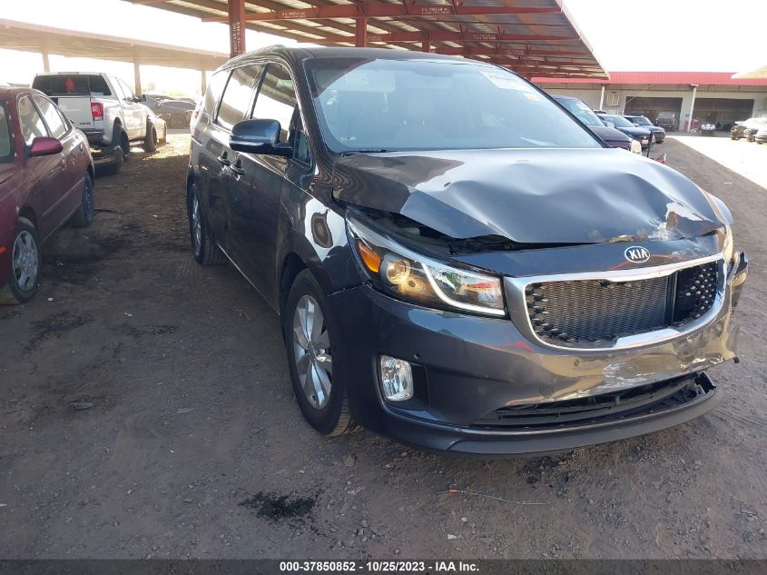 2018 KIA SEDONA EX/SX - KNDMC5C15J6365704